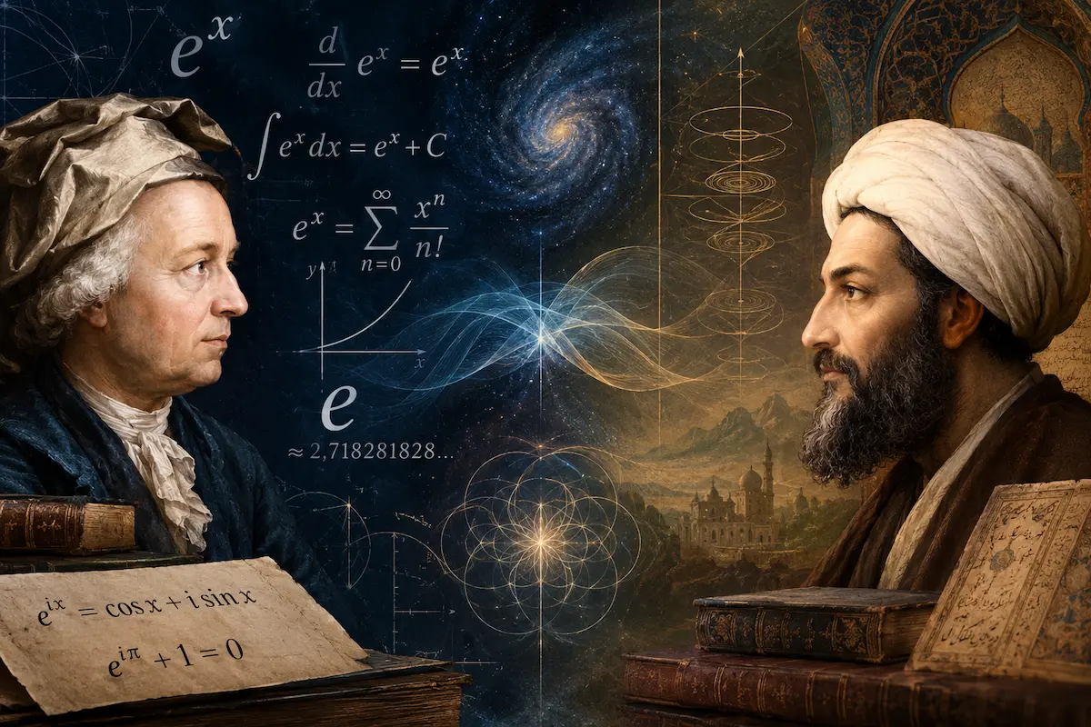 Il numero di Eulero come espressione matematica del moto sostanziale di Mulla Sadra